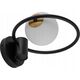 Kinkiet Sigma Aqua 33480 kinkiet lampa ścienna 1x12W G9 czarny/biały 13931344 5905143283011