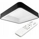 Lampa sufitowa LVT LVT Galaxis Aries 4570 plafon lampa sufitowa z pilotem 1x54W LED 3000-6500K CCT ściemnialny czarny/biały 13936963 5908263385955