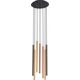 Lampa wisząca Nowodvorski Nowodvorski Laser VII 10704 lampa wisząca zwis 7x10W G9 multikolor/czarna 13938892 5903139107044