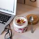 Quokka Quokka Deli Food Jar - Pojemnik szklany na żywność / lunchbox 500 ml (Dark Flowers) 13938952 8412497401215