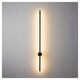 Kinkiet LVT LVT Catrina 1272 kinkiet lampa ścienna 1x17W LED 4000K czarny 13939640 5904703008965