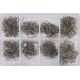 Silver ZSZYWKI DO ZGRZEWAREK PLASTIKU 800szt. MIX SILVER 13939889 5907589368024