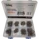 Silver ZSZYWKI DO ZGRZEWAREK PLASTIKU 800szt. MIX SILVER 13939889 5907589368024