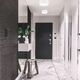 Lampa sufitowa Lamkur Lamkur Vivian 48406 plafon lampa sufitowa koło 1x60W E27 biały 13940474 5907687448406