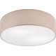 Lampa sufitowa Lamkur Lamkur Estelle 48383 plafon lampa sufitowa boho koło 2x60W E27 beżowy/biały 13940477 5907687448383