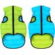 DOGGY XS 25 KURTKA AIRYVEST DWUSTRONNA JASNOZIELONA + NIEBIESKA 13940774 5902414551466