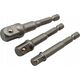 Silver SILVER KOMPLET ADAPTERÓW / UCHWYTÓW DO NASADEK 3szt. 1/2-3/8-1/4" 13942937 5907589360950