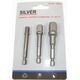Silver SILVER KOMPLET ADAPTERÓW / UCHWYTÓW DO NASADEK 3szt. 1/2-3/8-1/4" 13942937 5907589360950
