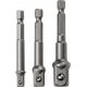 Silver SILVER KOMPLET ADAPTERÓW / UCHWYTÓW DO NASADEK 3szt. 1/2-3/8-1/4" 13942937 5907589360950
