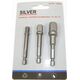 Silver SILVER KOMPLET ADAPTERÓW / UCHWYTÓW DO NASADEK 3szt. 1/2-3/8-1/4" 13942937 5907589360950