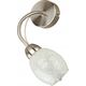 Kinkiet Krislamp Krislamp Sani Kr 319-1W kinkiet lampa ścienna 1X40W E14 satynowy 13943051 5907582568049
