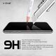 X-One Szkło hartowane X-ONE Full Cover Extra Strong Matowe - do iPhone 15 Pro (full glue) czarny 13950413 5903396216220