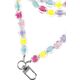 Hurtel Zawieszka COLORFUL do telefonu / długość sznura 120cm (60cm w pętli) / na szyję - mutlicolor 13950568 5903396217876