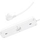 Listwa zasilająca Hoco HOCO listwa zasilająca 4 gniazda + 2 x USB A + Typ C PD QC3.0 3A 20W NS1 1,8 m biała 13953334 6942007602150