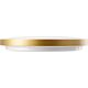 Lampa sufitowa GTV Gtv Atol LD-ATOL32W-NW-40 plafon lampa sufitowa 1x32W 2560lm 4000K IP54 złota 13955341 5902801350207