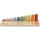 Viga Toys Drewniane Liczydło Sorter Nauka Liczb Montessori Lumarko! 13959560 6971608442193