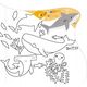 Avenir AVENIR Magic water painting Underwater 13960151 6920773317751