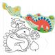 Avenir AVENIR Magic water painting Dinosaur 13960159 6920773317768