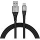 Kabel USB Blue Star BLUE STAR kabel z oplotem 3A 20W USB A do Typ C PD QC4.0 TFK-DC-003 1,2 m czarny 13961853 5903396224232