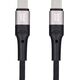 Kabel USB Blue Star BLUE STAR kabel z oplotem 3A 60W Typ C do Typ C PD QC4.0 TFK-DC-004 2 m czarny 13961859 5903396224256