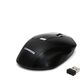 Mysz Omega OMEGA MYSZ BEZPRZEWODOWA MOUSE WIRELESS 1000/1200/1600 DPI BLACK [45860] 13962577 5907595458603
