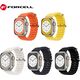 ForCell FORCELL F-DESIGN FA12 pasek do APPLE Watch 38 / 40 / 41 mm niebieski 13965605 5903396223532