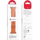 ForCell FORCELL F-DESIGN FA12 pasek do APPLE Watch 42 / 44 / 45 / 49 mm pomarańczowy 13965609 5903396223440
