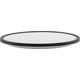 Lampa sufitowa TK Lighting TK Lighting Aqua Black Large 6905 plafon lampa sufitowa koło z przełącznikiem na obudowie 1x45W LED 3000/4000/6500K czarny/biały 13965888 5901780569051