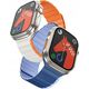Hoco HOCO pasek do Apple Watch 42 / 44 / 45 / 49 mm AS102 ciemny niebieski z jasnym niebieskim 13968321 6942007619370