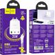 Ładowarka Hoco HOCO ładowarka sieciowa 2 x Typ C + USB A + kabel Typ C do Lightning PD QC3.0 3A 35W N33 biała 13968325 6942007621083