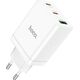 Ładowarka Hoco HOCO ładowarka sieciowa 2 x Typ C + USB A PD QC3.0 3A 35W N33 biała 13968498 6942007621076