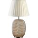 Lampa stołowa GTV GTV Muno OS-MUNO-05-DEC lampa stołowa lampka 1x25W E27 kremowa/biała 13979689 5902801405242