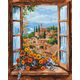 Norimpex Malowanie po numerach - Cudowny krajobraz 40x50cm 13980362 4823104361039
