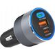 Ładowarka ForCell FORCELL F-ENERGY Alu ładowarka samochodowa 2 x Typ C + USB A PD QC4.0 SFC2.0 4,5A 65W szara 13984486 5903396275739