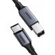 Kabel USB Ugreen Kabel USB-C do USB-B 2.0 (do drukarki) Ugreen US370, 2m (czarny) 13984703 6941876241064