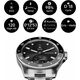 Smartwatch Withings Withings Scanwatch Nova - zegarek z funkcją EKG, pomiarem pulsu, SPO2 i temperatury oraz mierzeniem aktywności fizycznej i snu (42mm, black) 13990961 3700546708756