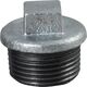 KOREK Z OBRZEŻEM OCYNK GZ 2"  HYDROLAND  // ŁH.KOR.50 13998285 5900308737620