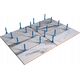Pro-Line SYSTEM POZIOMOWANIA PŁYTEK BAZA PROSTA 2mm /100szt. PRO-LEVELING 13999281 5905204633014