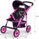 Milly Mally Milly Mally Wózek dla lalek Natalie Prestige Black 14004156 5901761128772
