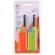 BBQ - Zapalniczka gazowa do grilla / kuchni 14 cm 2 szt. (pomarańczowy / zielony) 14004989 5904501203944