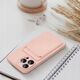 4kom.pl Futerał CARD CASE do IPHONE 16 Pro różowy 14008963 5903396303753