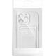 4kom.pl Futerał CARD CASE do IPHONE 16 Plus biały 14008966 5903396304248