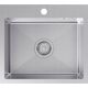 Zlewozmywak QUADRON LUKE 100 zlewozmywak stalowy (50x45x20) z syfonem 1-komorowy b/o + bateria stalowa 14010846 5905505503078