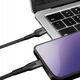 Kabel USB STATIK Statik MagStack - kabel USB-A - lightning 2m, w nylonowym oplocie, zwijany magnetycznie (black) 14011275 810024055487