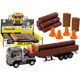 LeanToys Ciężarówka Z Drewnem Tir Przyczepa 1:24 Bale Drewna Dźwięki Światła 14042652 5905991018360