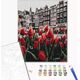 Twoje Hobby Malowanie po numerach BRUSHME, 40x50 cm, tulipany Amsterdamu, 1 szt. 14042730 5901498128199