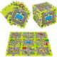 Springos MD02 MATA DZIECIĘCA PUZZLE CARS 9 ELEMENTÓW 90x90CM NILS FUN 14046329 5907695502961