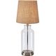 Lampka biurkowa Markslojd Markslojd Costero 108694 lampa stołowa lampka 1x40W E14 beżowa/przezroczysta 14049523 7330024611559