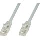 Techly Techly Patch cord Cat6 UTP 1m szary CCA