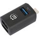 Adapter USB Manhattan Hub USB 3.2 Gen1 Typ-C do 1x USB-A 3.0, 2x USB-A 2.0 pasywny 14051269 766623180993